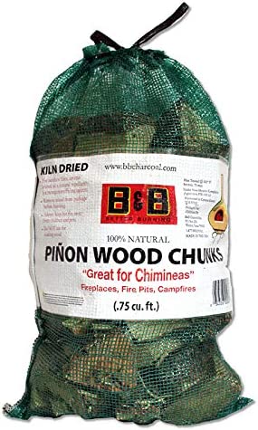 Bag of pinon firewood chunks